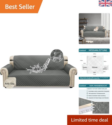 Washable seater sofa cover - 3-seater,