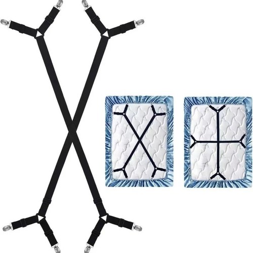 Adjustable bed sheet straps - sheet,