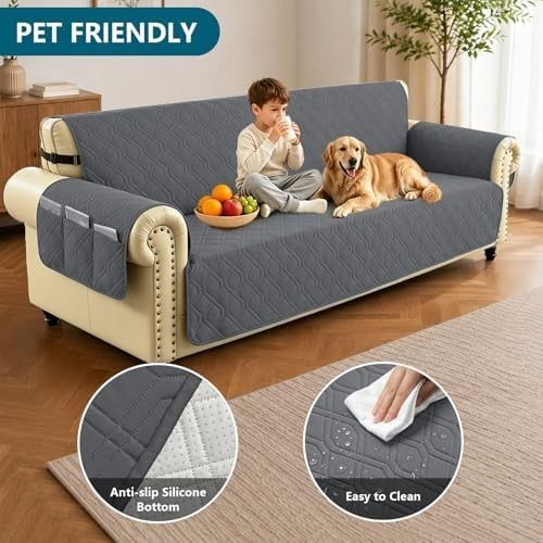 Waterproof sofa cover - waterproof, non-slip
