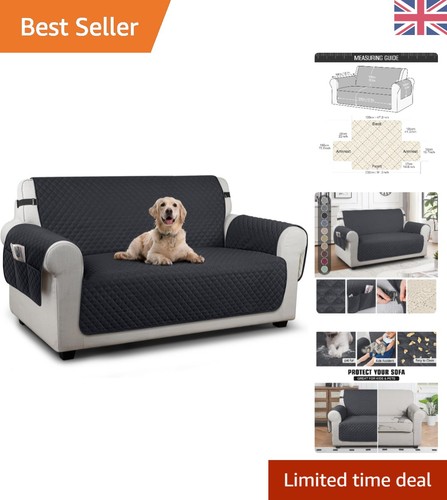 Versatile black sofa protector - versatile,