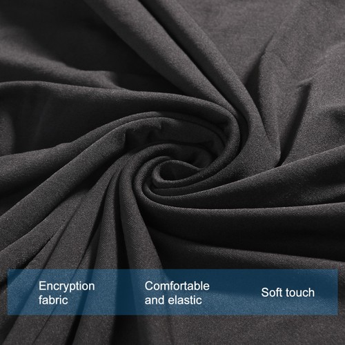 Reusable black sofa cover with - reusable,